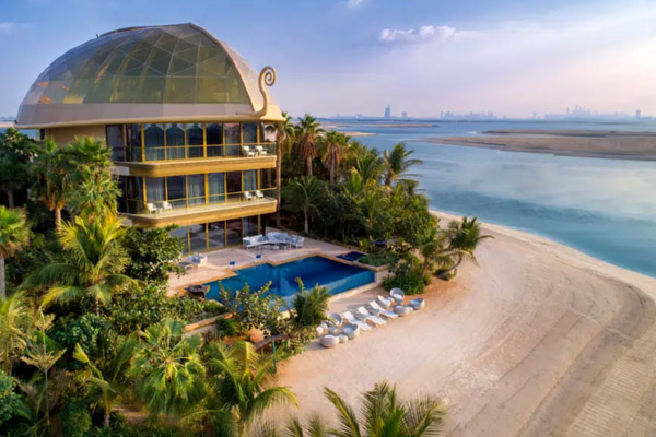 7 bedroom villa on a private island for rent